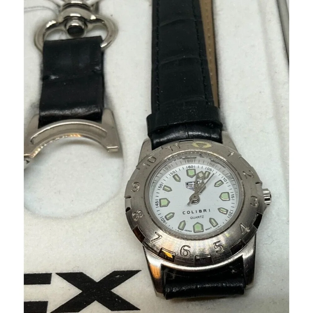 Desirable CX Gear watch set by Colibri, original tin papers, new old stock, runs